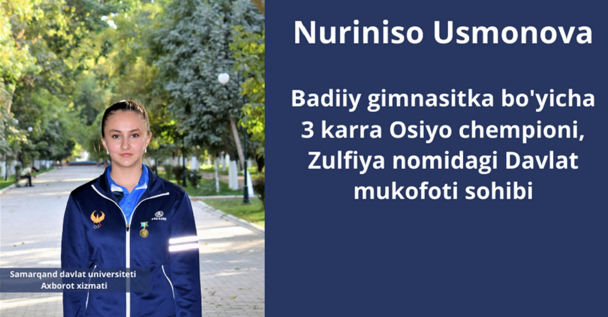 Samarqand davlat universiteti gimnastikachi talabalar faoliyatidan lavhalar