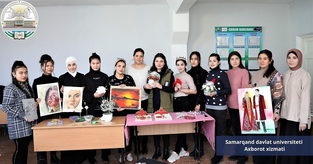  Samarqand davlat universiteti sport faoliyati va san’at fakulteti talabalari ijodiy faoliyatidan fotolavhalar