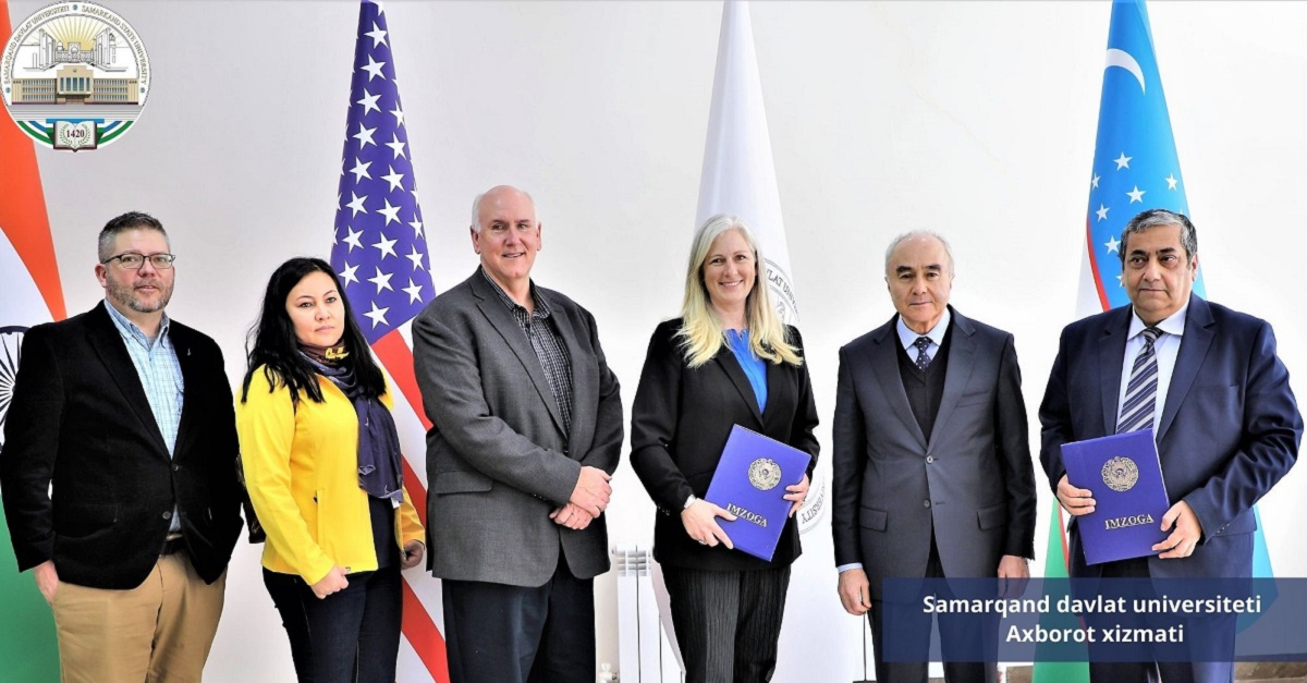 Самарқанд давлат университети ва АҚШ нинг Вайоминг университети ҳамкорлик алоқалари ўрнатилди