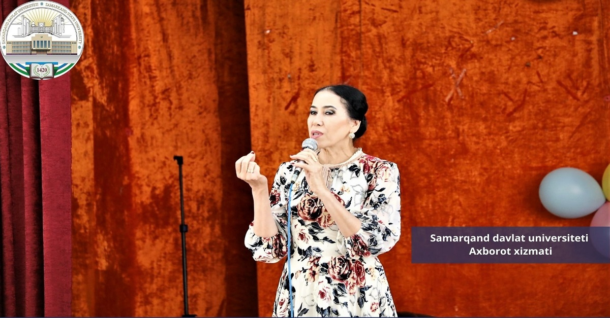 “Ўзбекистон Қаҳрамони”, Ўзбекистон халқ артисти Муножот Йўлчиеванинг талабалар билан ўтказган маҳорат дарсидан фотолавҳалар