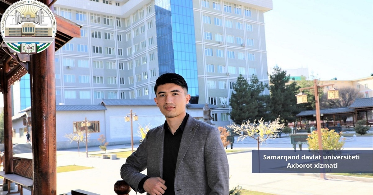 Самарқанд давлат университети талабаси Республика танловида ғолиб бўлди…