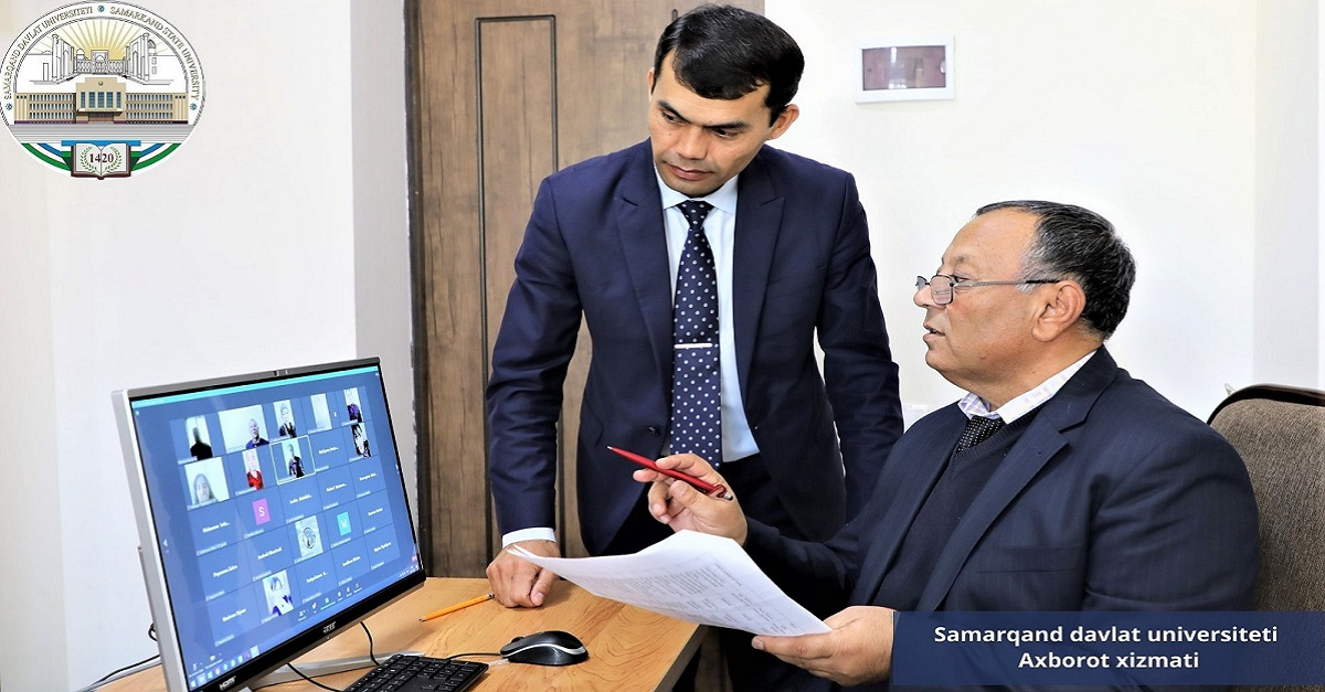 Онлайн дарс жараёнлари “Таълим сифатини назорат қилиш” бўлими томонидан доимий ўрганиб борилмоқда