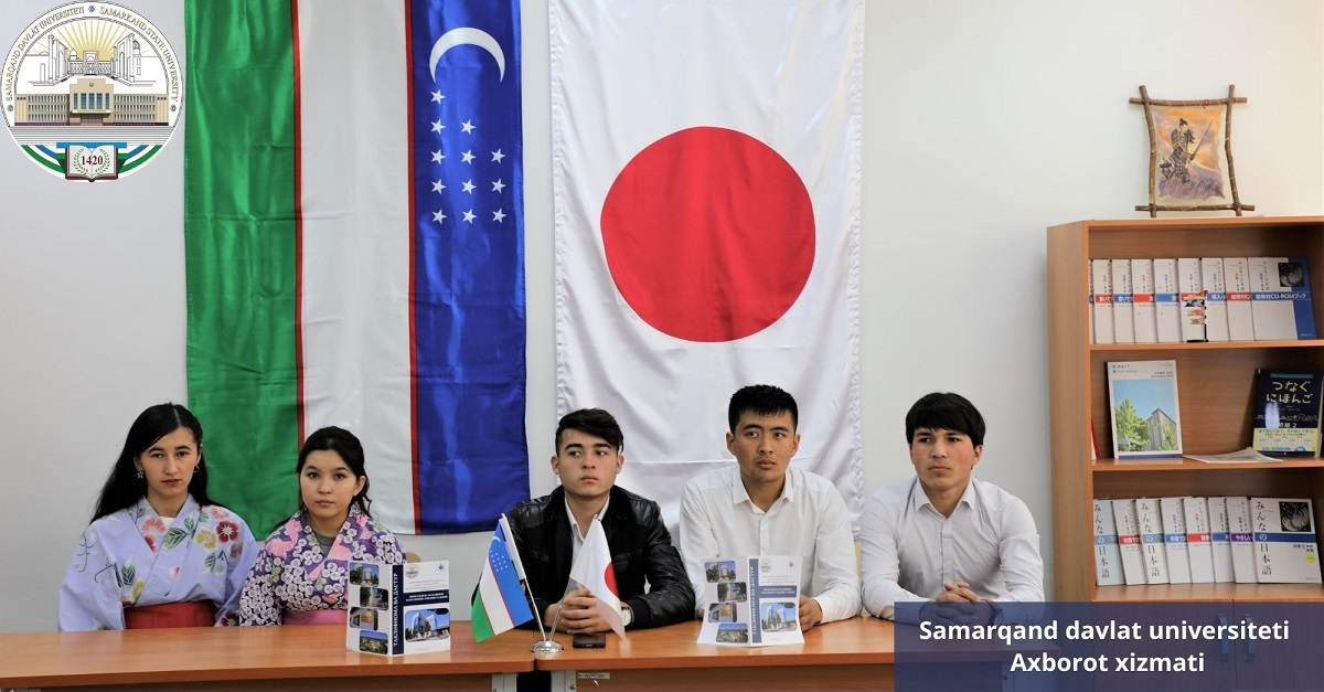 Samarqand davlat universitetida Yapon tili va madaniyat markazi ochildi