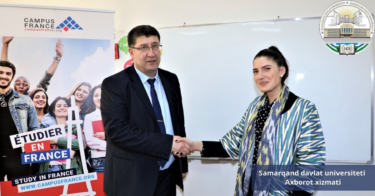 Samarqand davlat universitetida Fransuz Kampusi ta’lim markazi ochiladi