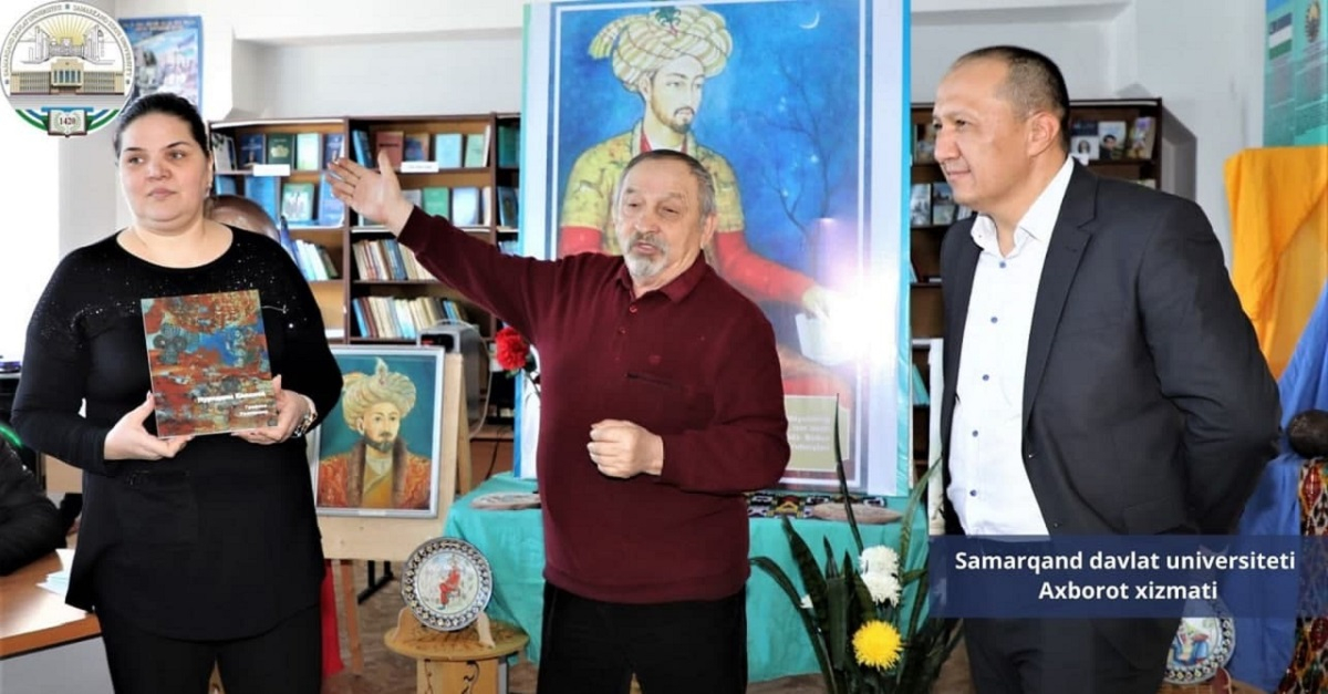 Zahiriddin Muhammad Bobur ijodiga bag‘ishlangan badiiy ko‘rgazma bo‘lib o‘tdi