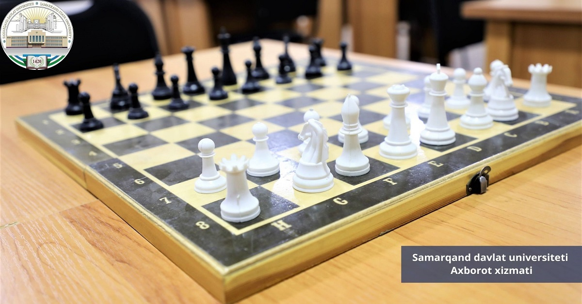 Самарқанд давлат университети талабалари ўртасида шахмат мусобақалари бўлиб ўтади