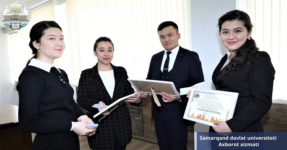 Самарқанд давлат университети “Беҳбудий издошлари” театр труппаси аъзолари билан давра суҳбати бўлиб ўтди