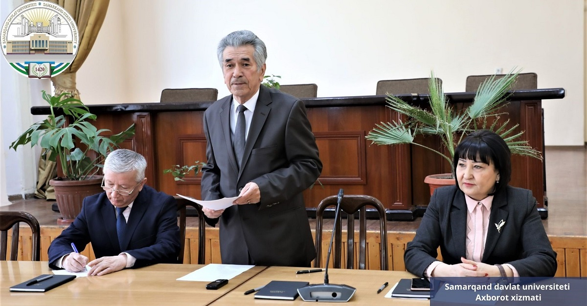  Самарқанд давлат университетида бошланғич касаба уюшма қўмитаси конференцияси бўлиб ўтди…