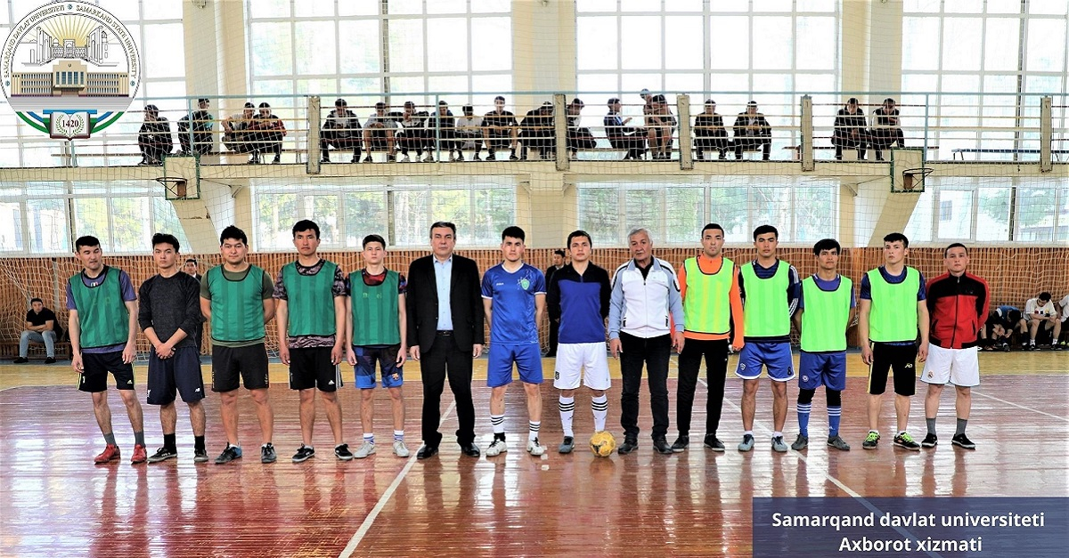 Samarqand davlat universiteti talabalari o‘rtasida futbol bo’yicha “Rektor kubogi” musobaqasi bo‘lib o‘tdi