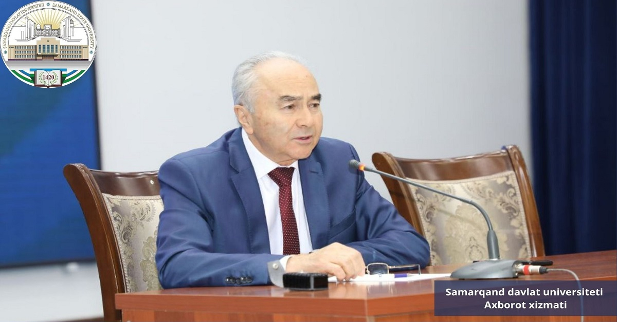 Rektor va talabalar uchrashuvi 