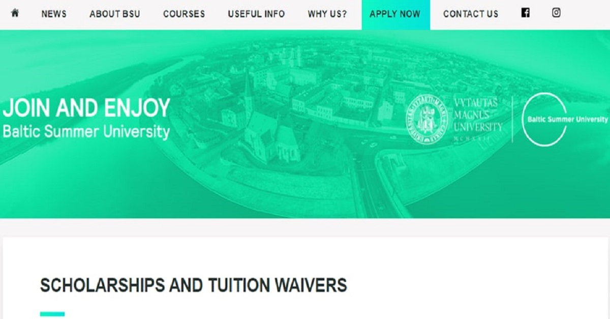 Vytautas Magnus University (Lithuania)  announces the opening of registration for summer 2022 courses in Lithuanian language, Lithuanian culture and science 