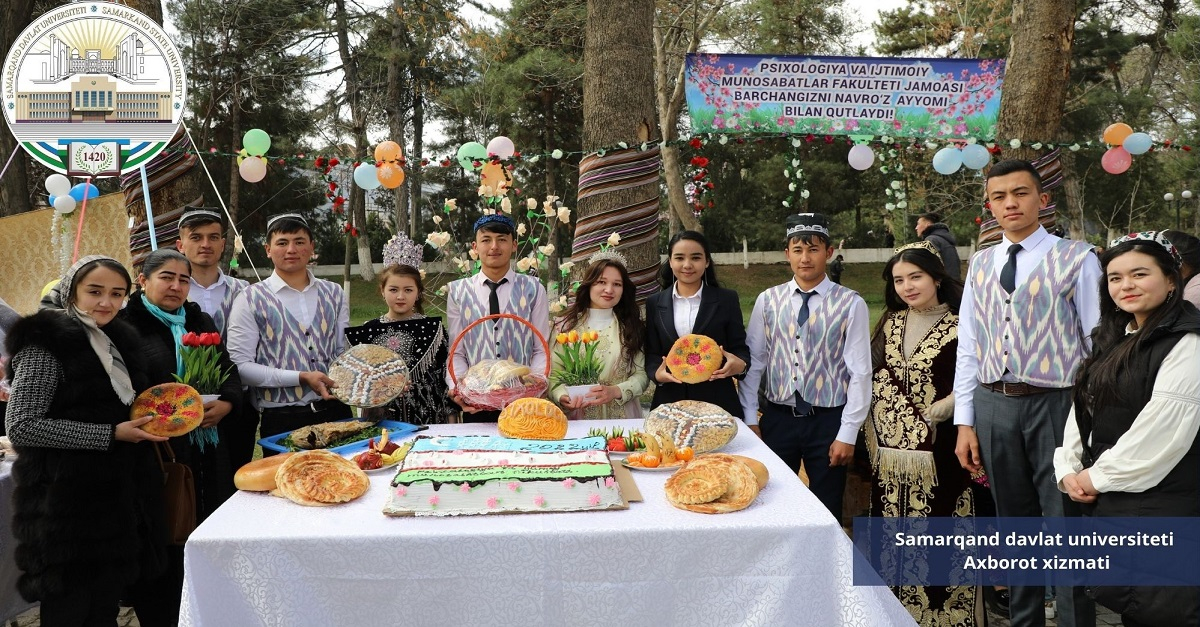 Профессор-ўқитувчилар ва талабаларда байрамона кайфият ҳукмрон…