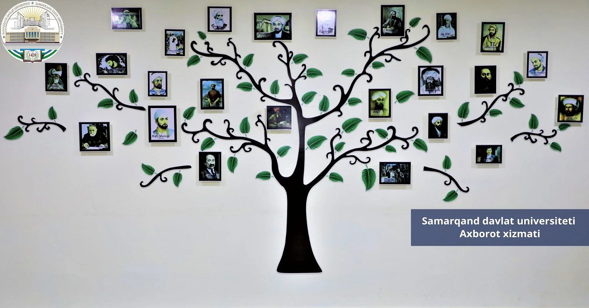 Самарқанд давлат университети 6 сон ТТЖ даги маънавий тарбия бурчагидан фотолавҳа