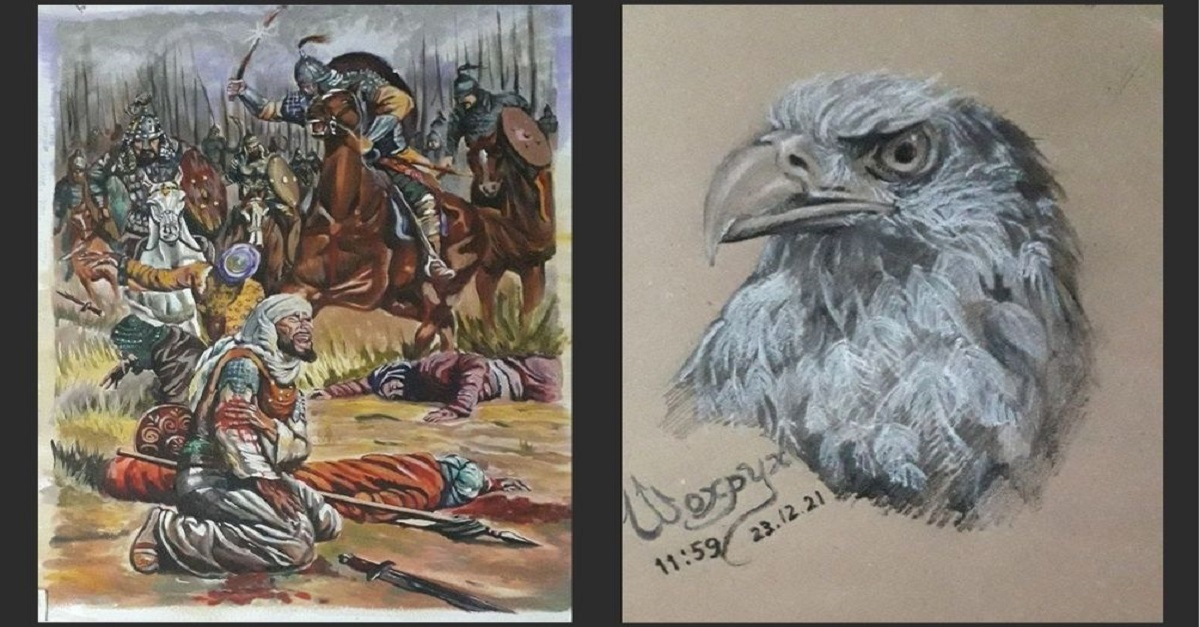 Самарқанд давлат университети спорт фаолияти ва санъат факультети талабаси Шоҳрух Ҳамдамов ижодидан