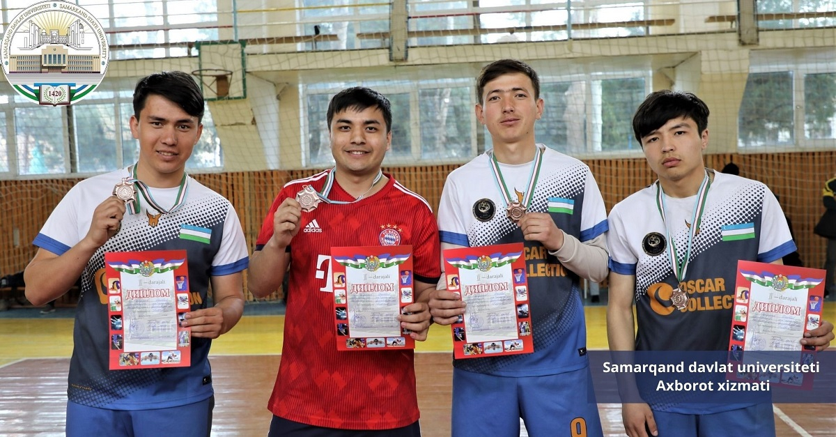 Самарқанд давлат университети талабалари ўртасида мини-футбол турнири ўтказилди 