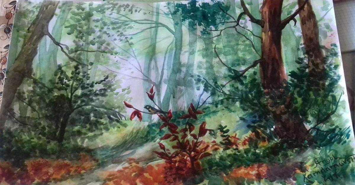 Самарқанд давлат университети спорт фаолияти ва санъат факультети талабаси Шоҳрух Ҳамдамов ижодидан