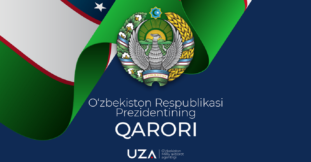 Resolution of the President of the Republic of Uzbekistan on further improving the system of payment of state pensions, benefits, compensations and other social benefits has been accepted