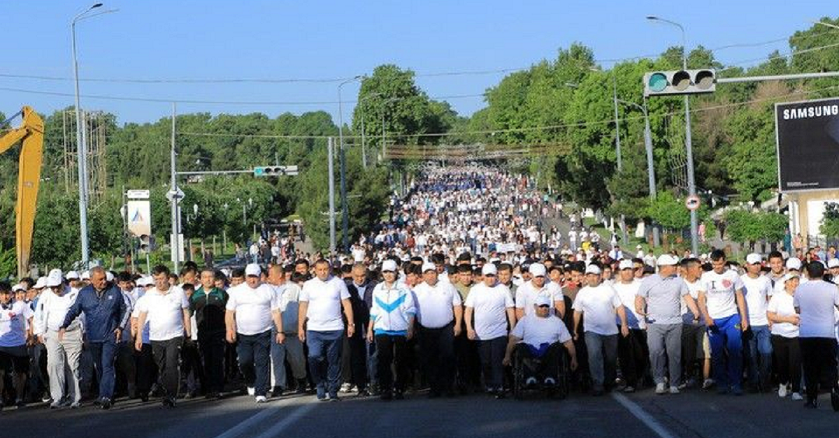 Самарқанд давлат университети профессор-ўқитувчилари ва талабалари учун “Саломатлик учун 5000 қадам” юриш марафони ўтказилади
