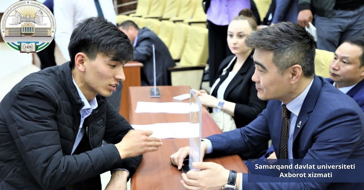Самарқанд давлат университетида Карьера ва бандлик маркази иш бошлади