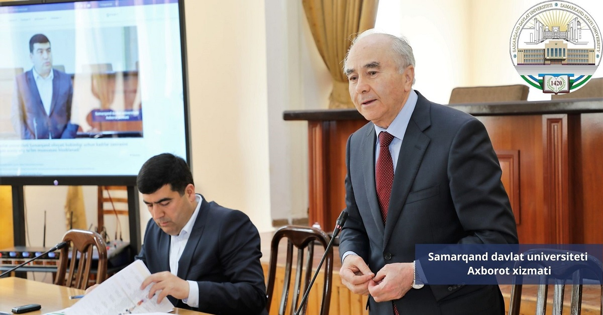 Тадбир очиқ мулоқот ва муҳомакамалар тарзида давом этмоқда