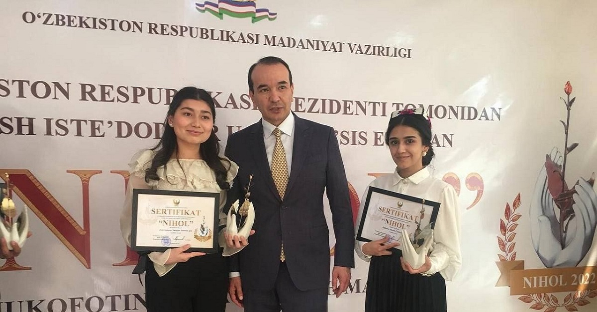 Samarqand davlat universiteti talabasi Diyora Jafarovaga 