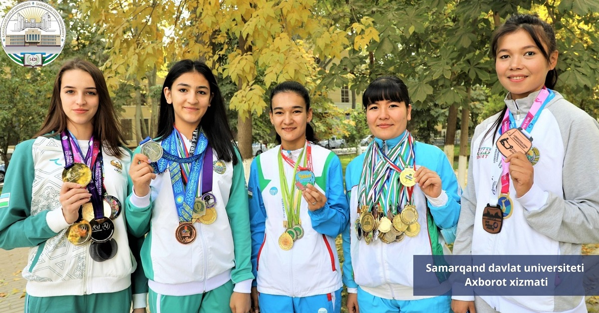 Samarqand davlat universitetining sportchi talabalari