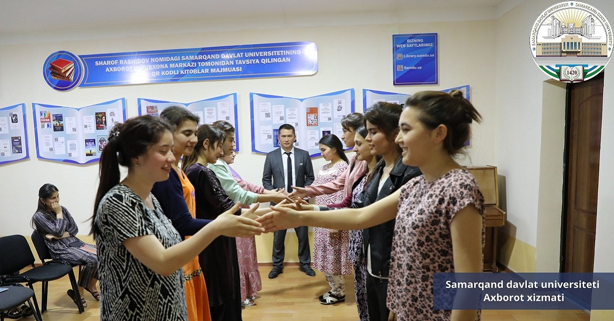 A psychological training was held for students of Samarkand State University