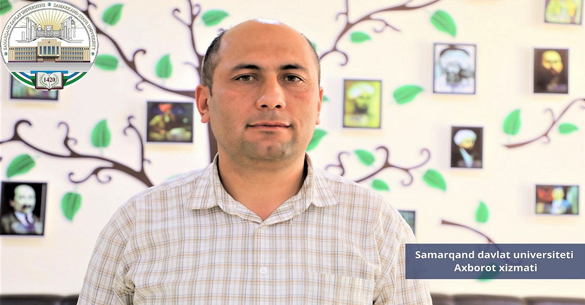 A researcher at Samarkand State University received a patent for the project “Calculation of integral coefficients of synergistic (economic, social) efficiency in tourism”.