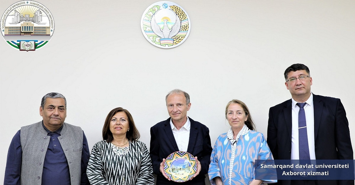 Samarkand State University and the University of Poitiers in France established cooperation