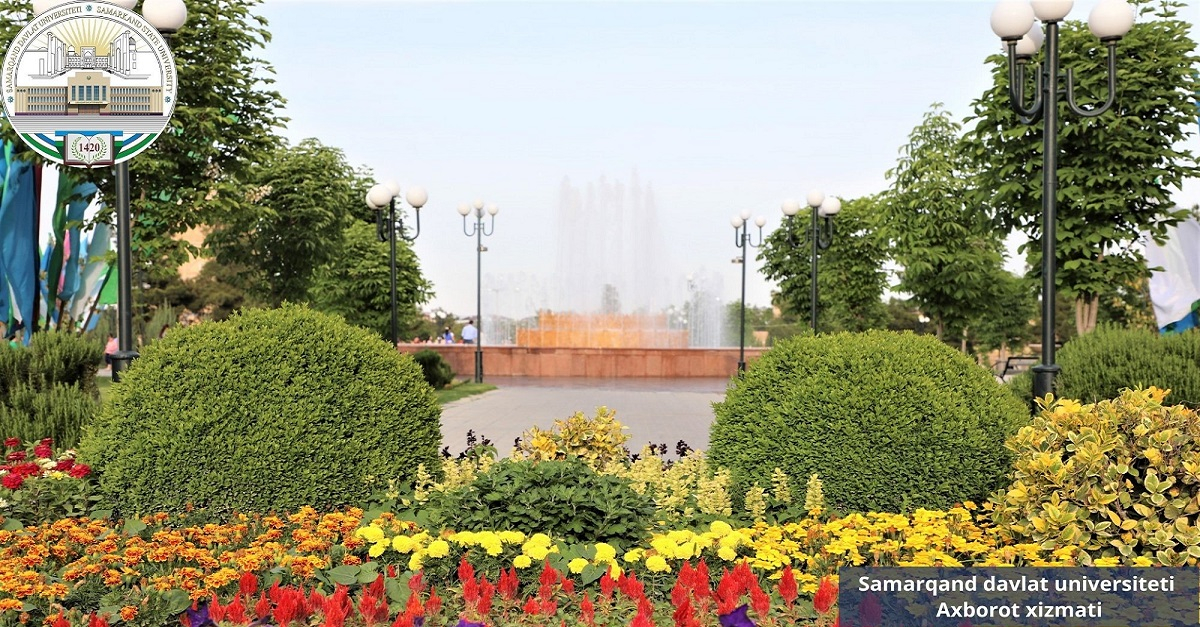 Fountain festival in Samarkand