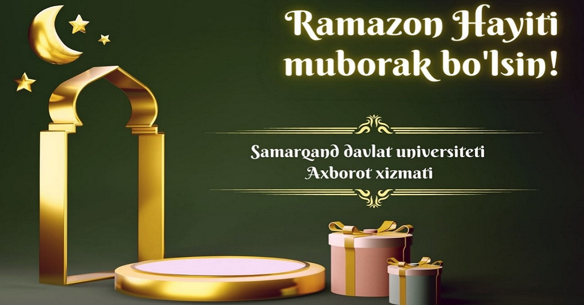 Happy Ramadan to all of you!