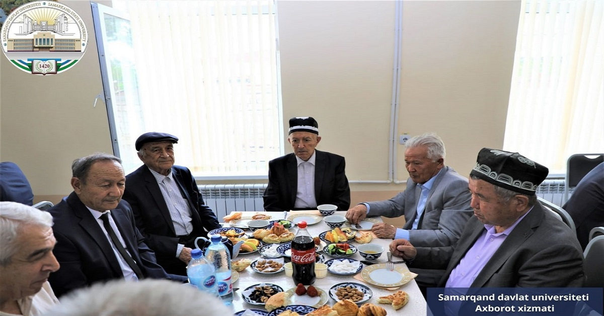 Veterans of Samarkand State University are always in the spotlight