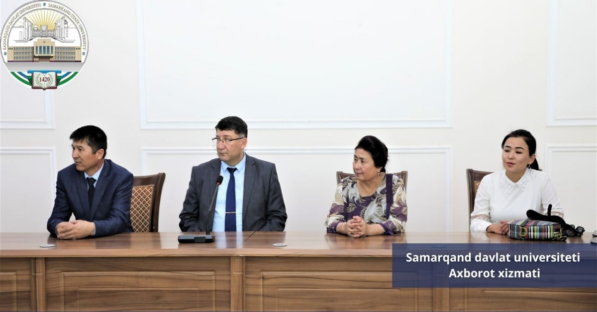 Самарқанд давлат университети: Ўш давлат университети билан ҳамкорлик алоқалари давом этмоқда