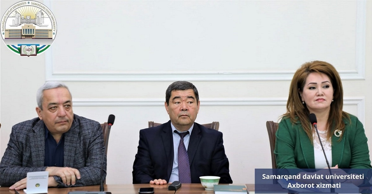 Samarqand davlat universitetida O‘zbekiston Fanlar Akademiyasi Tarix instituti olimlari va talabalar uchrashuvi o‘tkazildi
