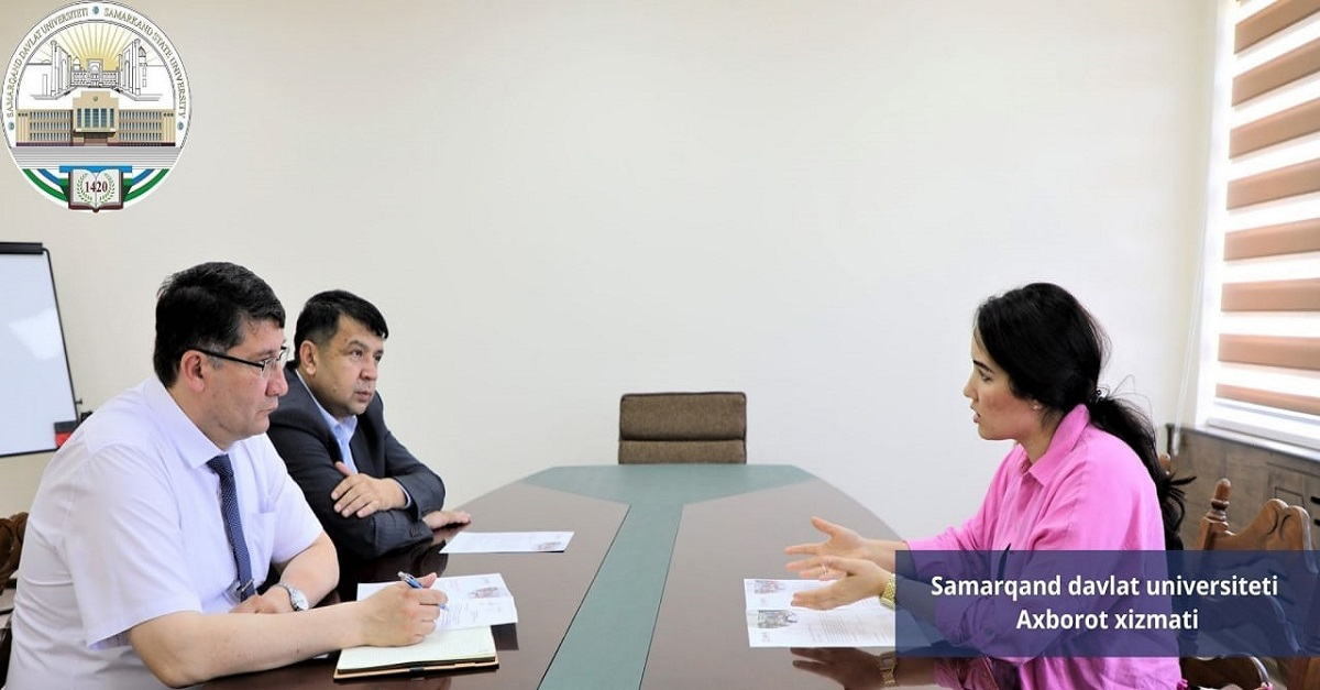 Samarqand davlat universiteti: AQSH oliy ta’lim muassasalari bilan huquqshunoslik sohasida kadrlash tayyorlash bo‘yicha hamkorlik aloqalari o‘rnatiladi