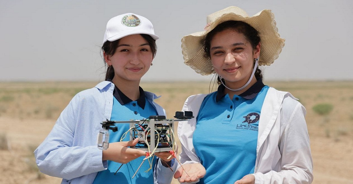 Samarqand davlat universiteti talabasi stratosferaga ultrazamonaviy nanoyo’ldosh uchirishda ishtirok etdi