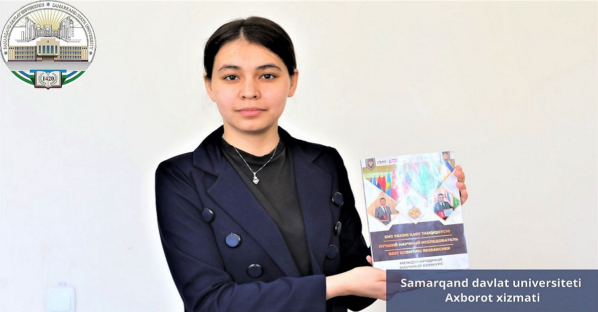 Student of Samarkand State University - 