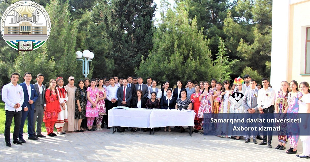 Samarkand State University: Festive event on the theme 