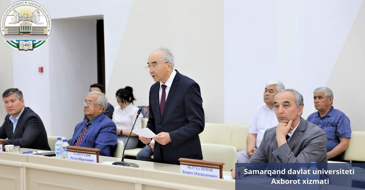 A conference dedicated to the 90th anniversary of Academician Botirkhon Valikhodzhaev was held