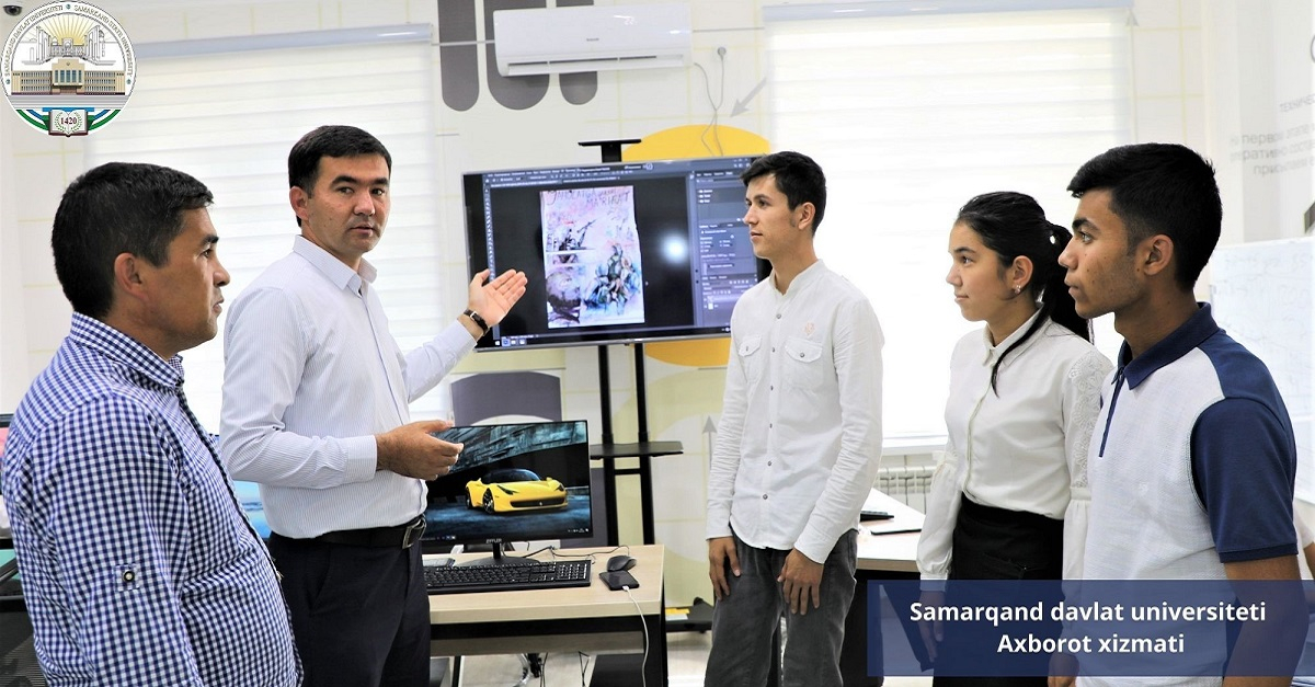 Samarkand State University: Round table and electronic drawing competition on the theme 