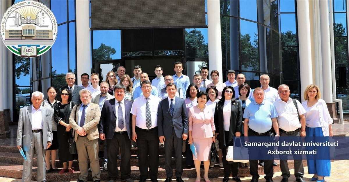 An international scientific and practical conference was held at Samarkand State University
