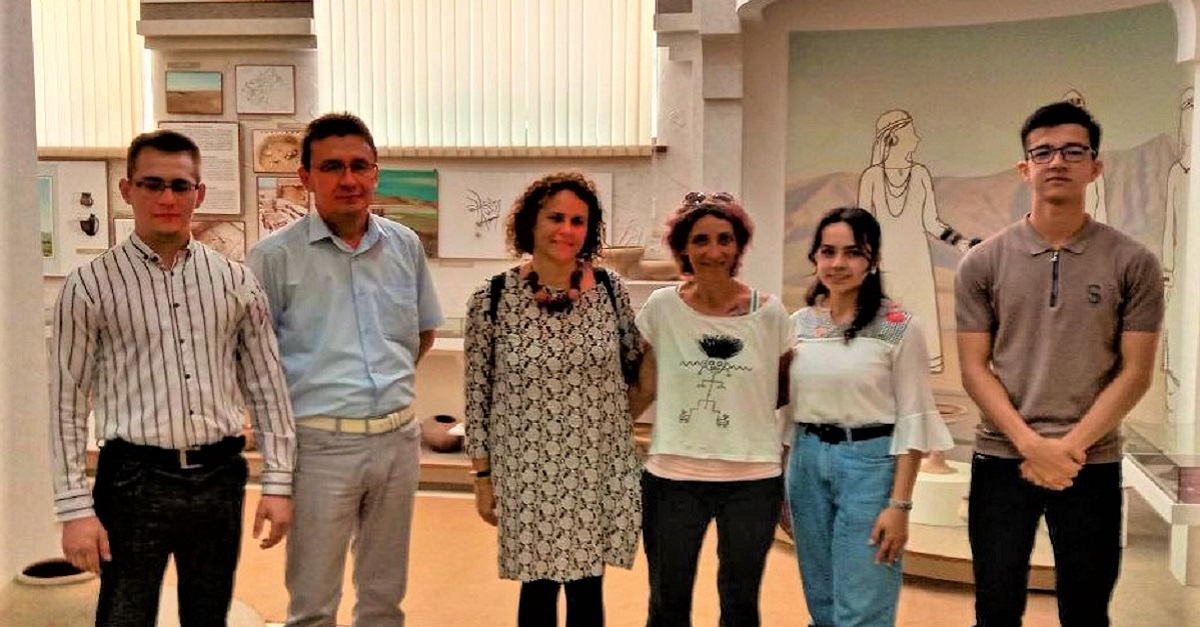 An Italian professor held a lecture for students of Samarkand State University...