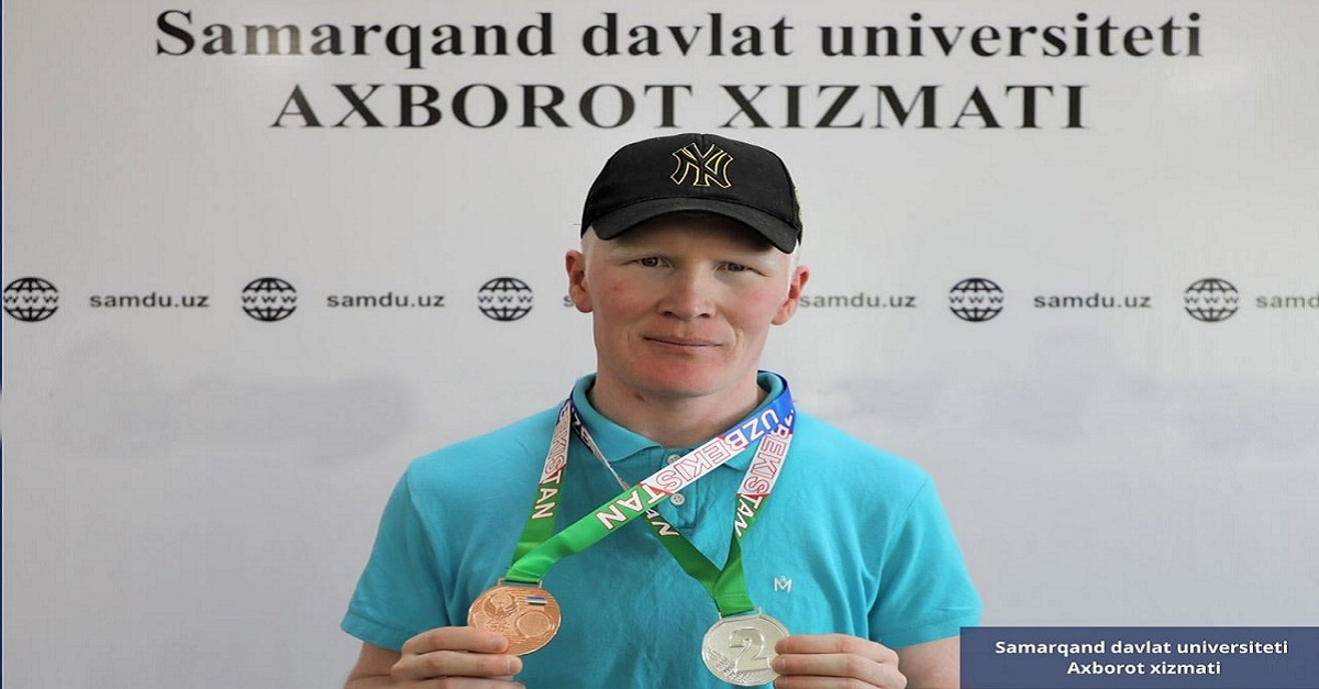 Abbosbek Ravshanov, student of Samarkand State University: 