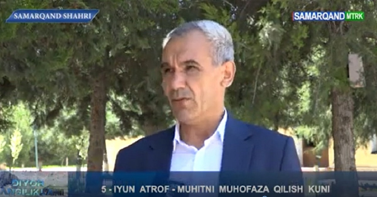 Samarkand State University: let's not be indifferent to Mother Nature...