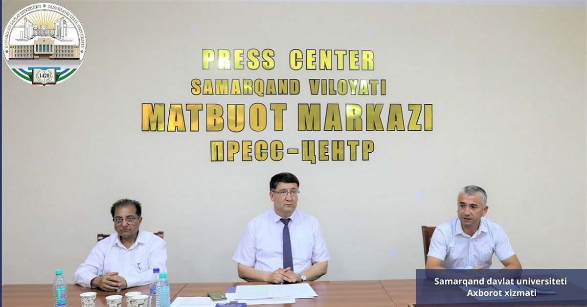The media conference on international cooperation continued in the building of Association of Journalists of Samarkand region in the form of questions and answers...