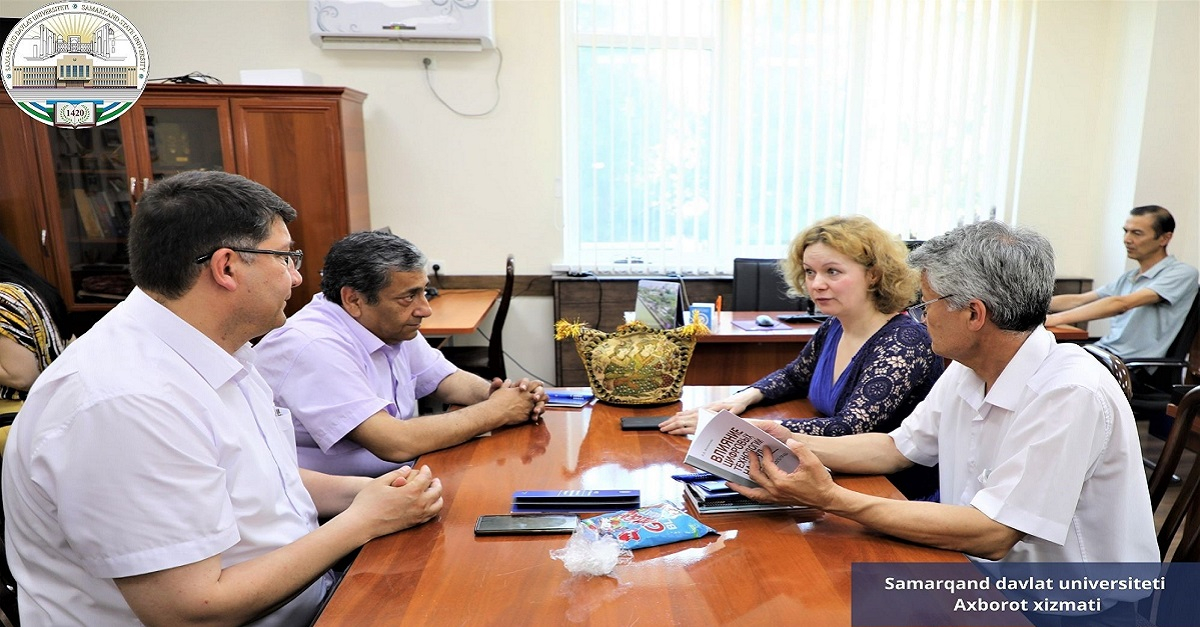 Cooperation between Samarkand State University and Nizhny Novgorod State University continues