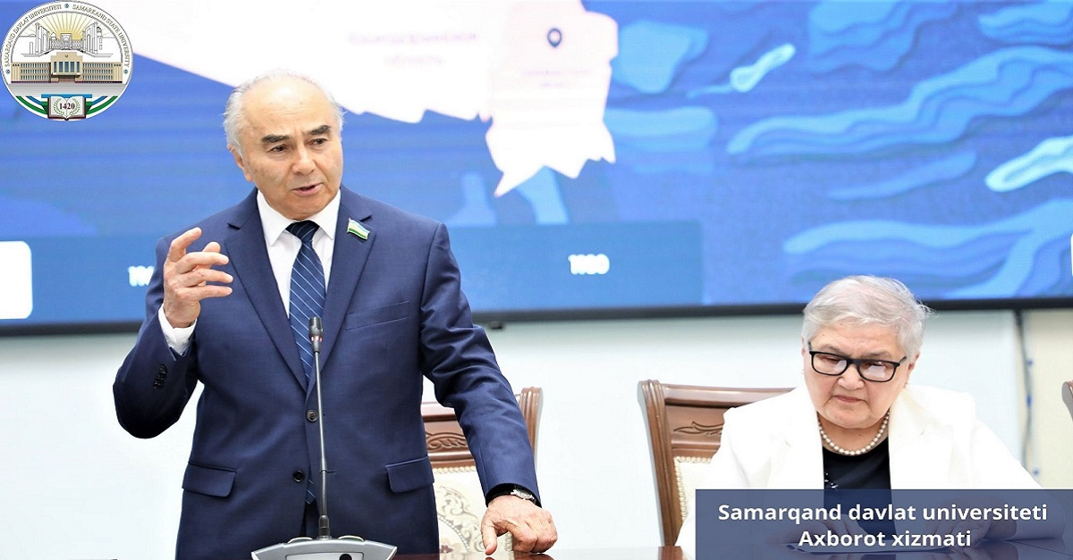   Университетимиз Шароф Рашидов номи билан аталади...