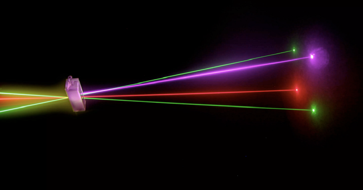 What does the study of a bunch of photoions of gallium and indium give us by laser spectroscopy?