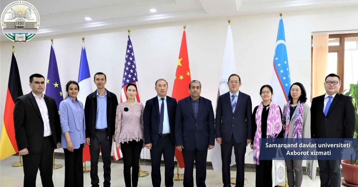 The Embassy of the People's Republic of China in Uzbekistan donated books to Samarkand State University…