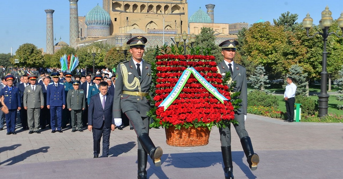 Почтили память первого Президента Ислама Каримова...